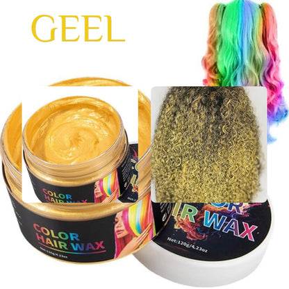 Haar Kleur Wax Bundel - 8, kleuren Gemakkelijk te Verwijderen met 1 Wassing