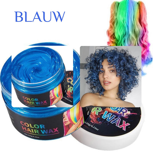 Haar Kleur Wax - Directe Kleur, 100% Uitwasbaar