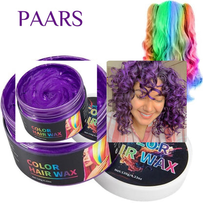 Haar Kleur Wax Bundel - 8, kleuren Gemakkelijk te Verwijderen met 1 Wassing