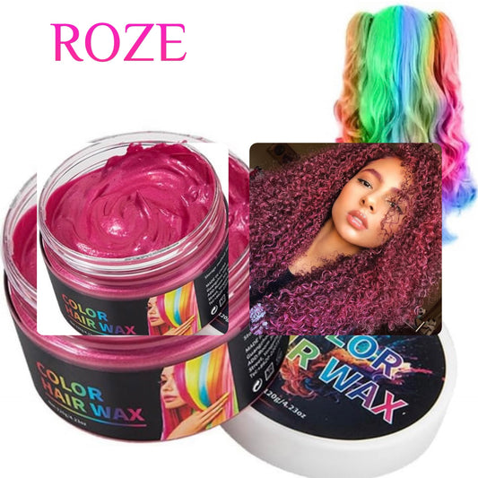 Haar Kleur Wax - Directe Kleur, 100% Uitwasbaar