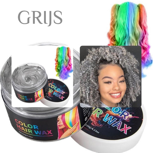 Haar Kleur Wax - Directe Kleur, 100% Uitwasbaar